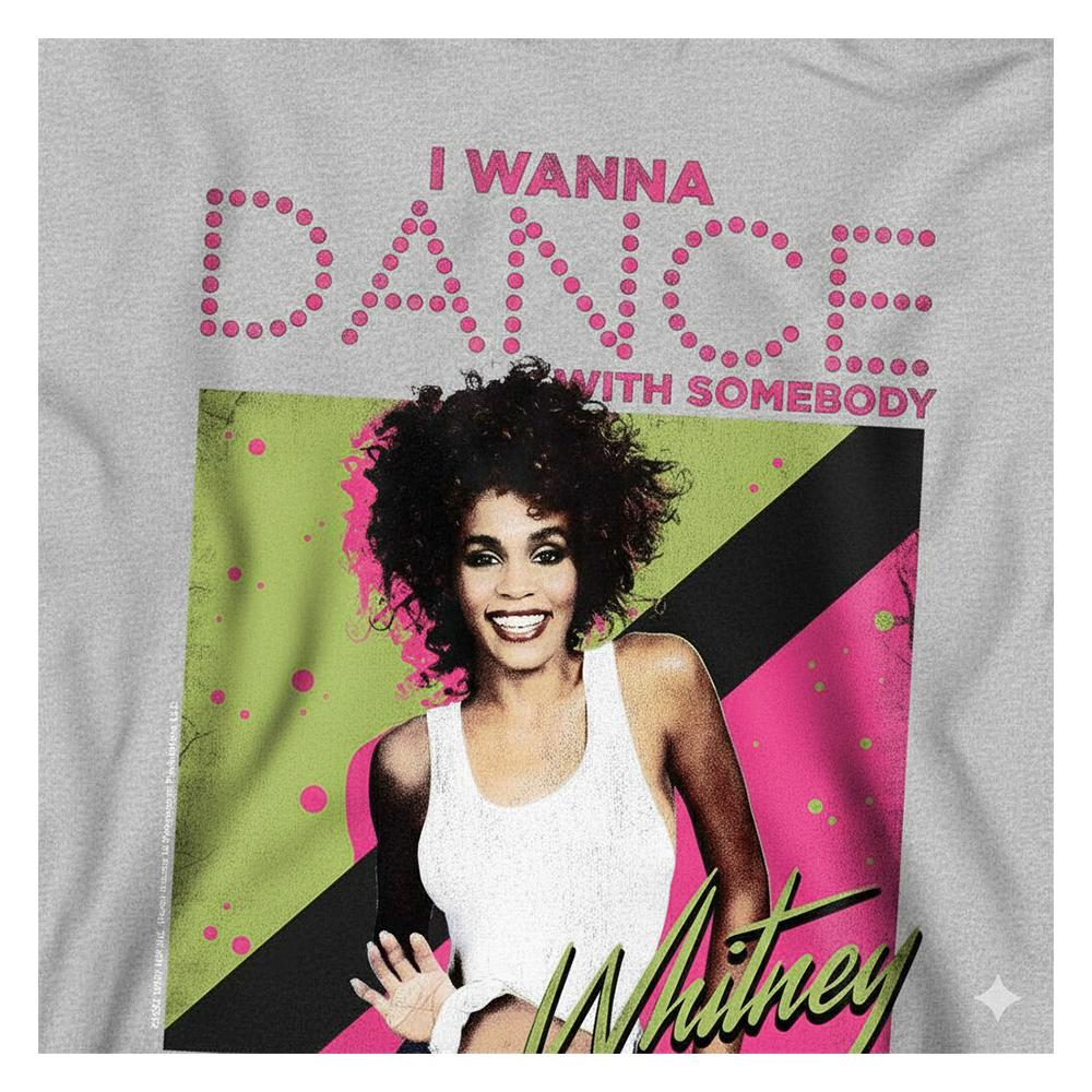 Whitney Houston Childrens/Kids I Wanna Dance Pull Over Hoodie