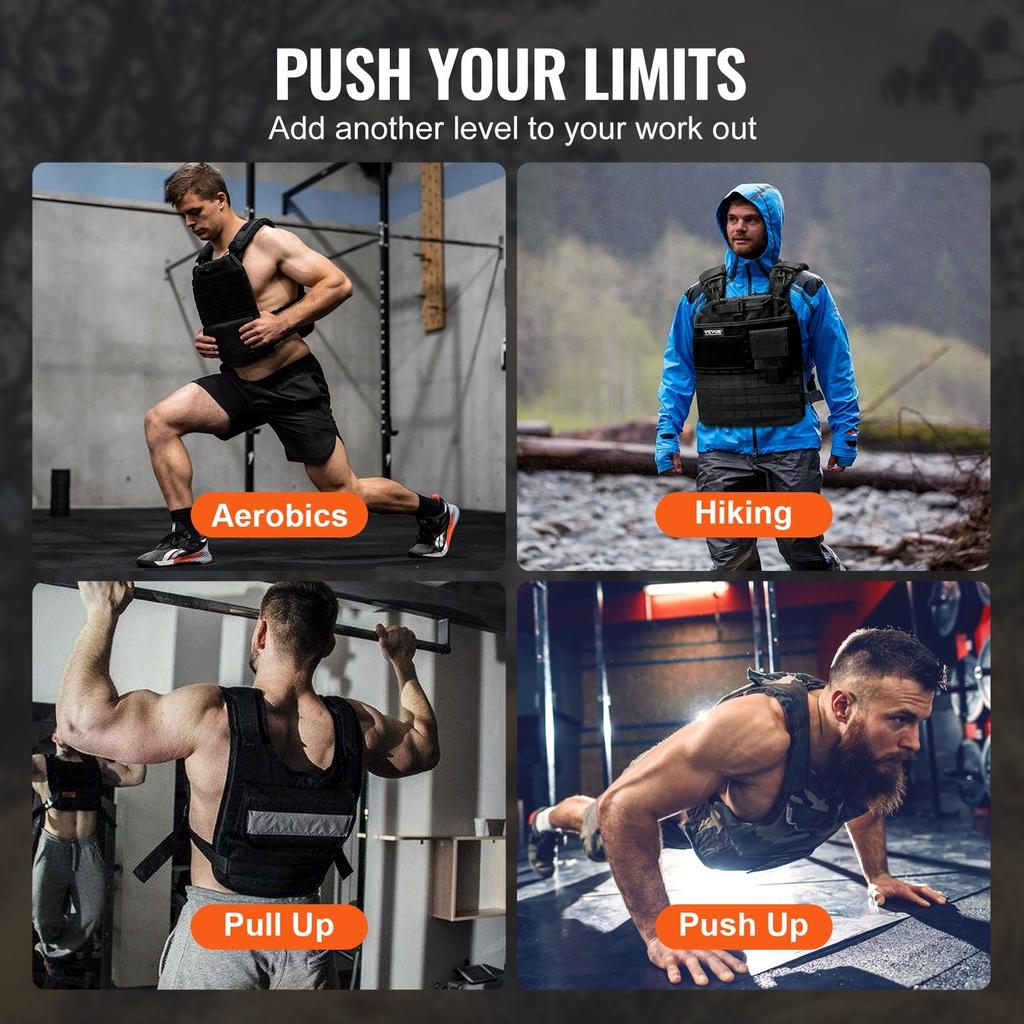 Weight Vest Plates, 2.6 KG Pairs, Premium Steel Weighted Plates, Contoured Ergonomic Fit WODs, Additional Weight for Weight Vests, for Strength