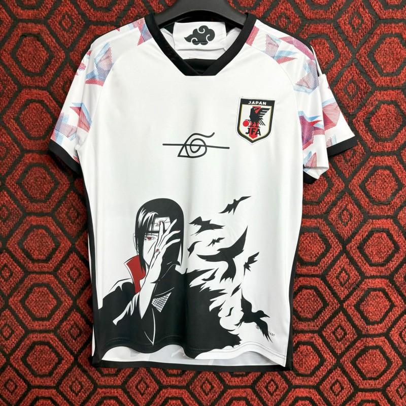 Kurzärmeliges Fußballtrikot inspiriert von der japanischen Nationalmannschaft Anime-Kollaboration Dragon Ball One Piece Naruto