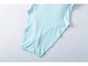 Women's Sexy Backless Jumpsuit Tank Top with Chest Pads - Multi-Color, Sleeveless, Slim-Fit