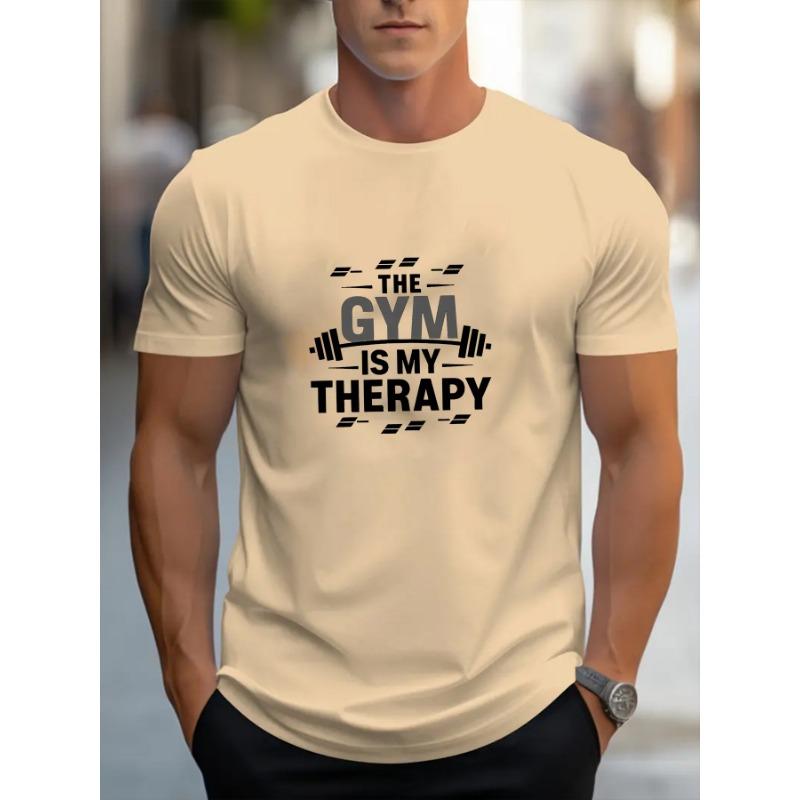 

2025 Men s GYM Graphic T-shirts Plus Size Men s Clothing Quick-drying O-neck Short Sleeve T-shirt Breathable Daily Man T Shirts S