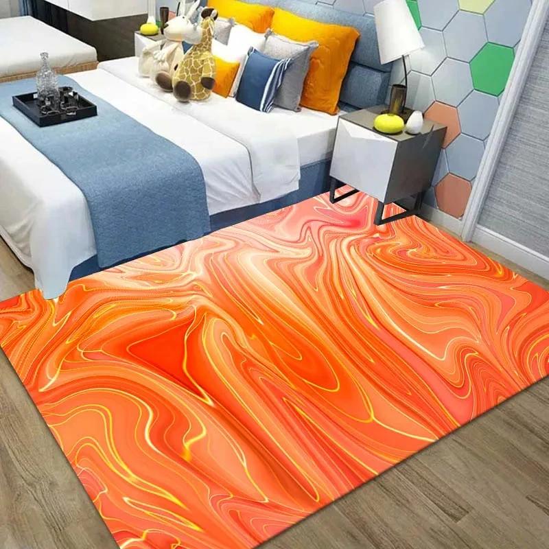 3D Streamline Pattern Carpet for Bedroom Area Rugs in The Living Room Home Decor Floor Mat Bedroom Carpet Decor DoorMat Play Mat