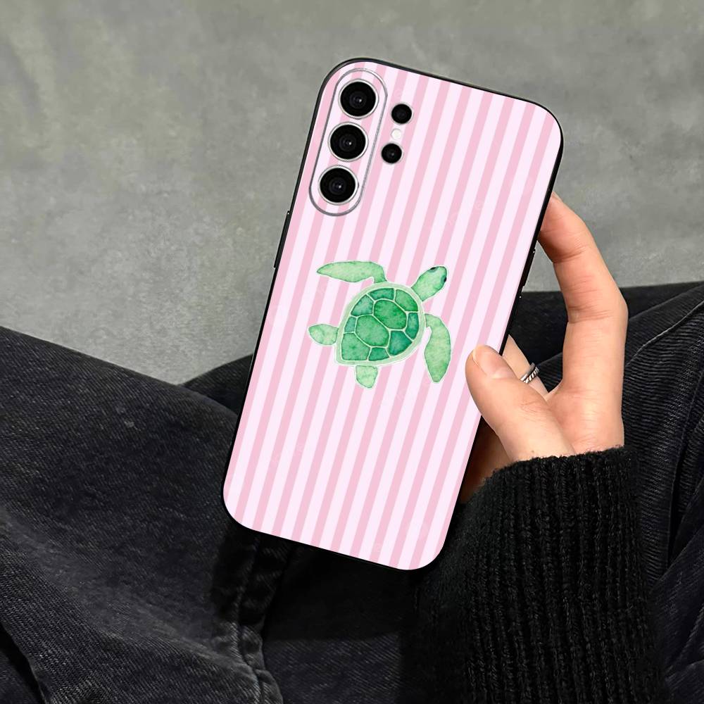 Marine life, crabs, lobsters  Phone Case For Samsung S25,S24,S21,S22,S23,S30,Ultra,S20,Plus,Fe,Note,10,9,5G Black Cover