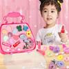 32Pcs Kids Makeup Toys Girls Real Makeup Kit Washable Non-Toxic Makeup Toy Set Retro Beauty Makeup