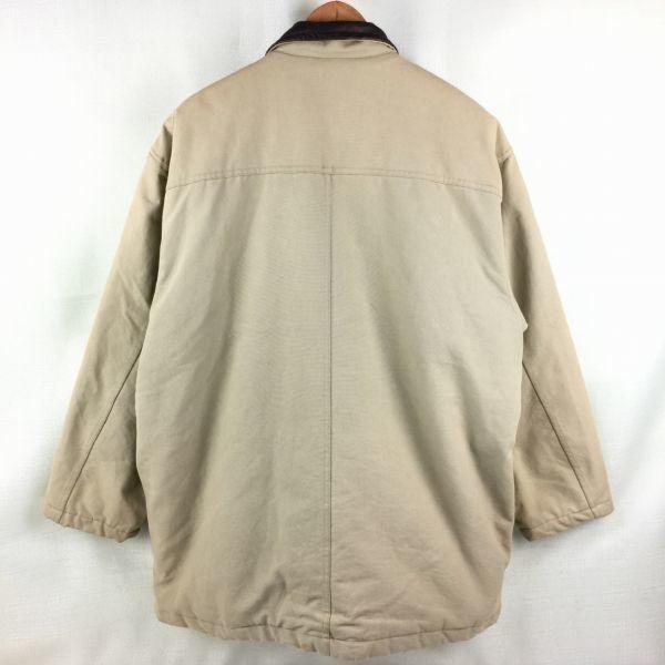 90s Vintage HOUSTON Padded Coverall Jacket Beige Size M(USED)