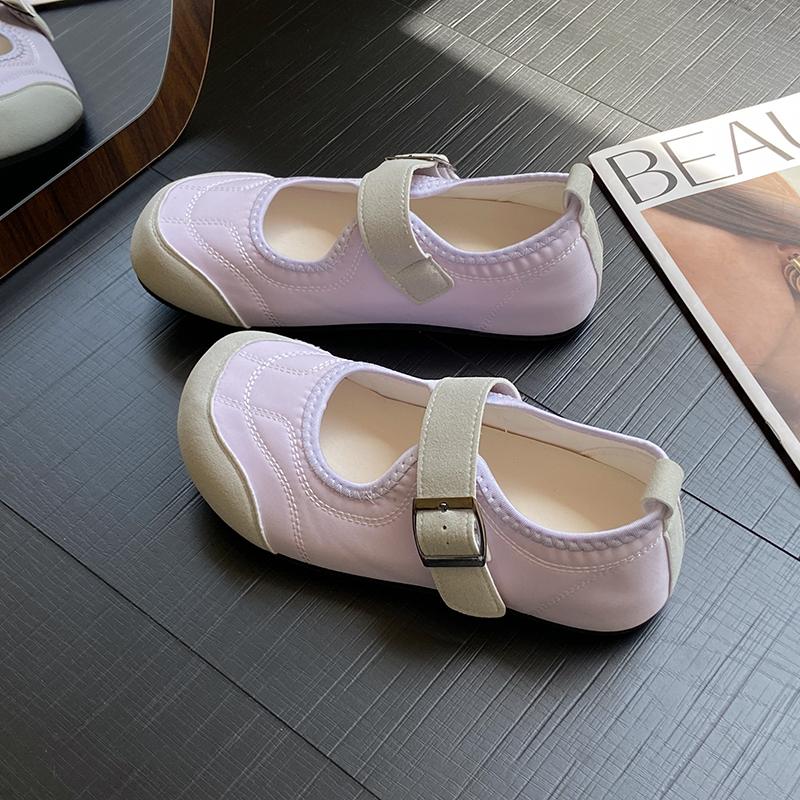 CRLAYDK Sweet Women's Loafers Adjustable Buckle Driving Moccasins Casual Slip On Comfort Ladies Walking Flats Work Shoes