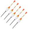 20PCS 14.3cm Fishing Floats Oval Shape Fishing Slip Bobbers Durable Fishing Bobbers  Outdoor Fishing
