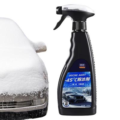 Spray przeciwoblodzeniowy 500ml Spray do usuwania lodu i topienia śniegu Płyn do usuwania śniegu Płyn do odmrażania szyb Spray do czyszczenia szyb samochodowych