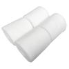 4 Rolls White Thicken Fleece Horse Leg Wrap Bandage Boot Protection Support Professional Equestrian