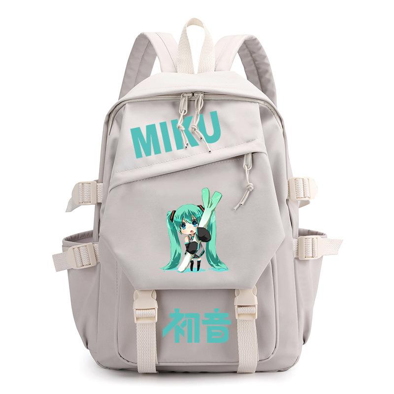 Hatsune Miku Large Capacity Versatile Backpack Junior High School Girls Weight Reduction Schoolbag High School Students Casual Backpack