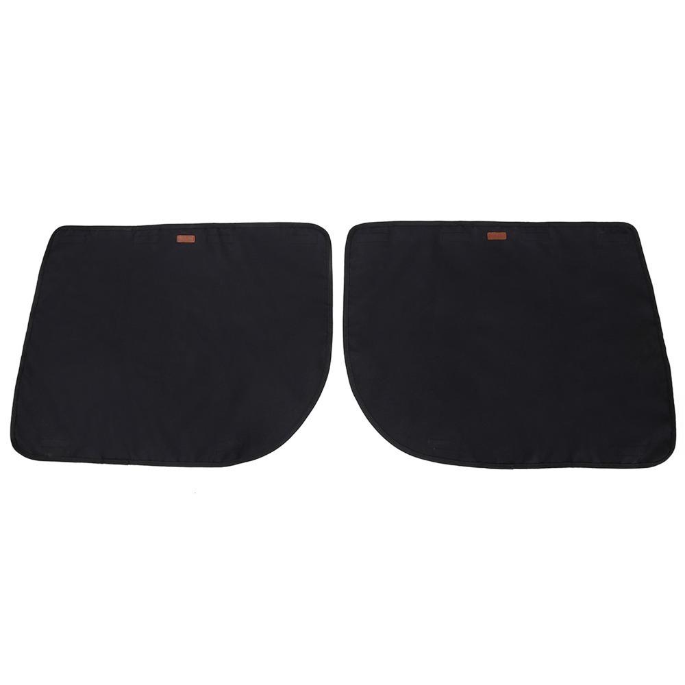 

2 Pack Waterproof Dog Car Pad Anti-scratch Car Door Guard Pet Vehicle Cover Vehicle Protection чорний