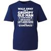 Grumpy Old Man Loves Dogs More Than Humans T-Shirt, Funny Dog Lover Unisex Tee
