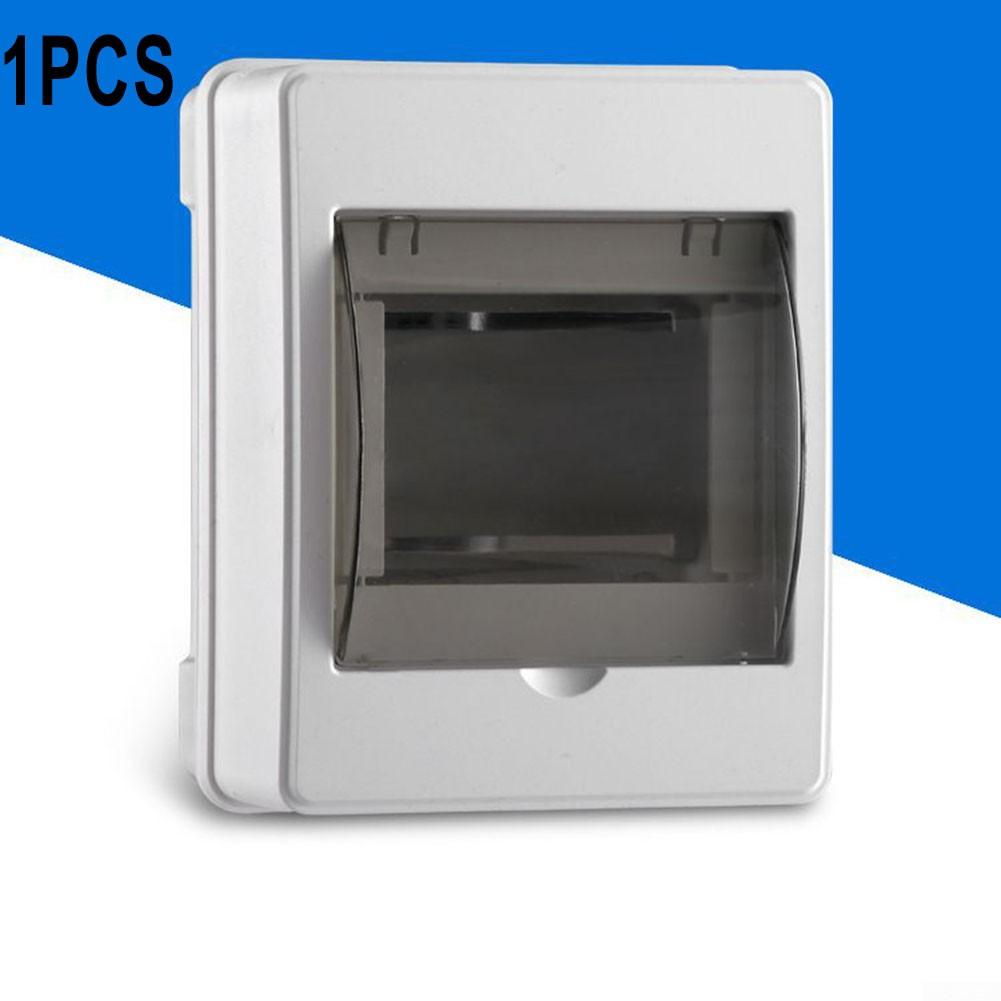 Distribution Box 2-4 Circuit Breakers Easy To Install MCB Power Plastic Junction