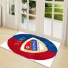 Custom Name German Flag Crest Carpet Rug Customizable Soft Washable Anti-Slip Home Living Room Sofa Mats Personalized Rug. 0909192