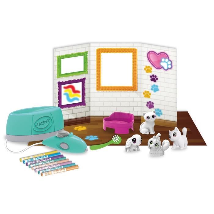 Coloriage - CRAYOLA - Washimals Spray Boutique - Vaporise et colore tes animaux! Dès 3 ans