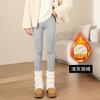 Extra thick fleece leggings autumn and winter women's outer cotton pants women's winter thickened women's new thermal pants