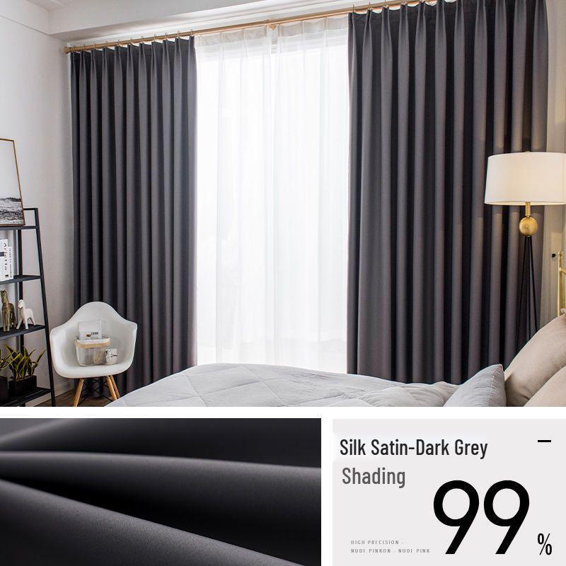 

2024 Блэкаут шторы на крючках: Теплоизоляция, Защита от солнца, Легкая роскошь для спальни/гостиной