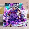 Dragon Ball Anime Flaneldecke - Weich Warm Perfekt für Sofa, Bettwäsche Camping Reise Büro Heimdekoration -QJY