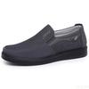 Brezentowe buty męskie letnie klasyczne mokasyny męskie obuwie oddychające do chodzenia płaskie męskie buty trampki Plus rozmiar