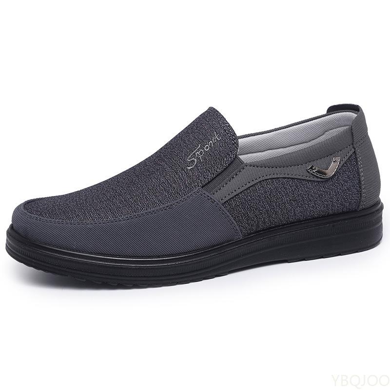 Brezentowe buty męskie letnie klasyczne mokasyny męskie obuwie oddychające do chodzenia płaskie męskie buty trampki Plus rozmiar