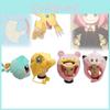 Slowbro Agumon Squirtle Anya Forger Plush Hat Cute Cartoon Winter Warmth
