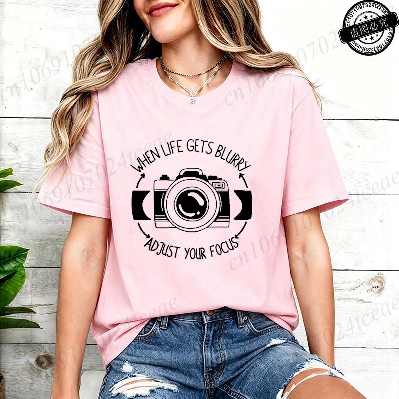 Funny Photographer Shirt,Camera TShirt,Photograph Lover T Shirt,Photography Shirts,Summer Fashion Women T-Shirts Travel Tops