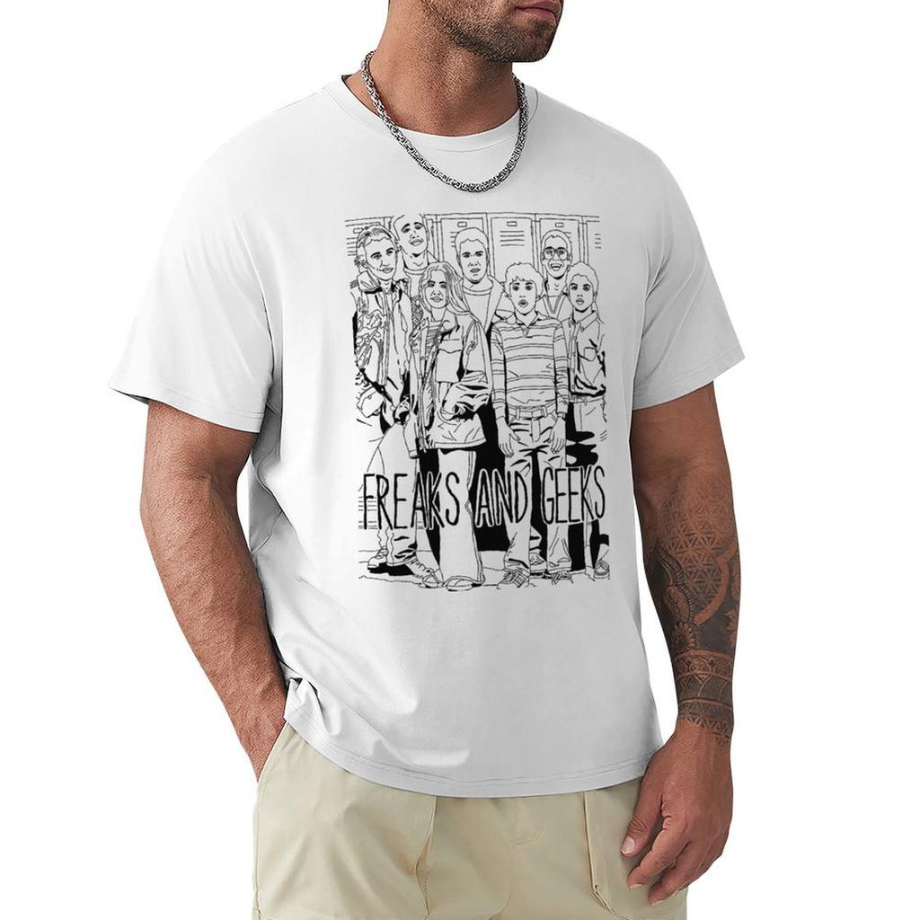 Freaks and Geeks TV Show TShirt anime figures vintage graphic tee shirts graphic men t shirts high quality