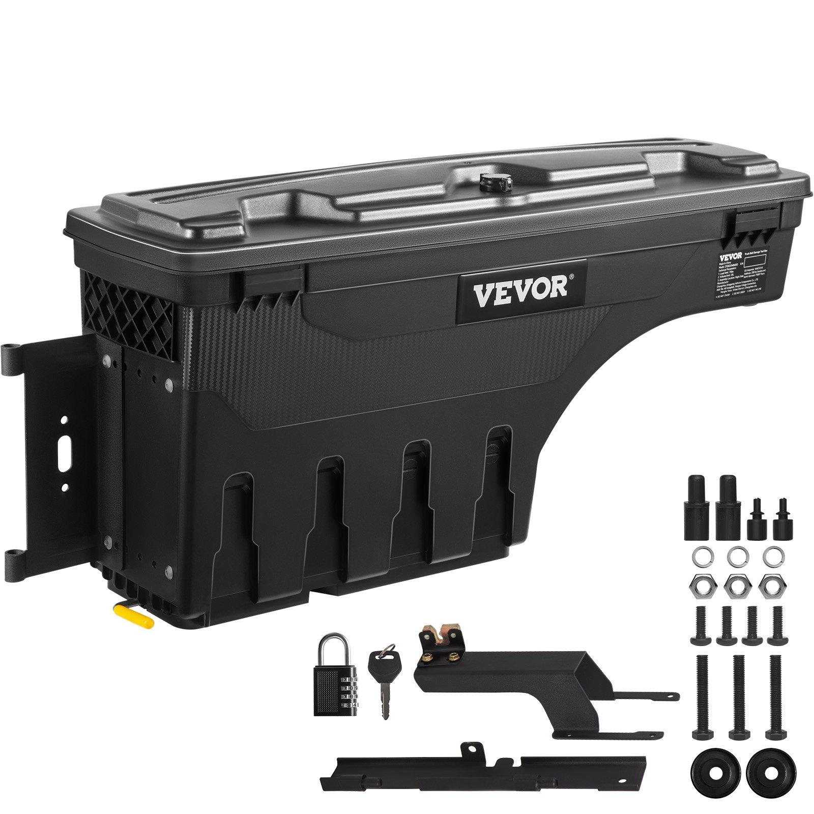 VEVOR Truck Bed Storage Box, Lockable