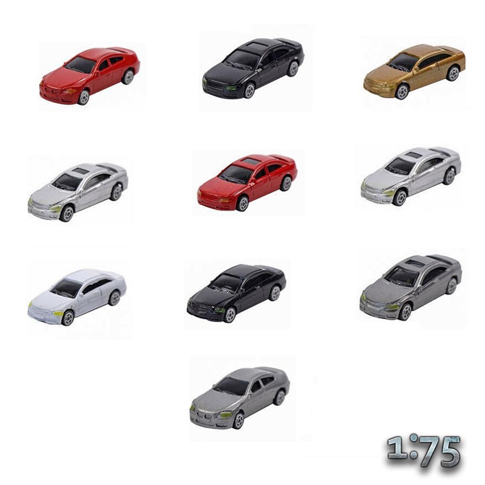 1:75 1:87 Plastikmodellautos zum Bauen von Autolayouts Zufällige Farbe Party-Wichtelgeschenke Autos Spielzeug für Kinder