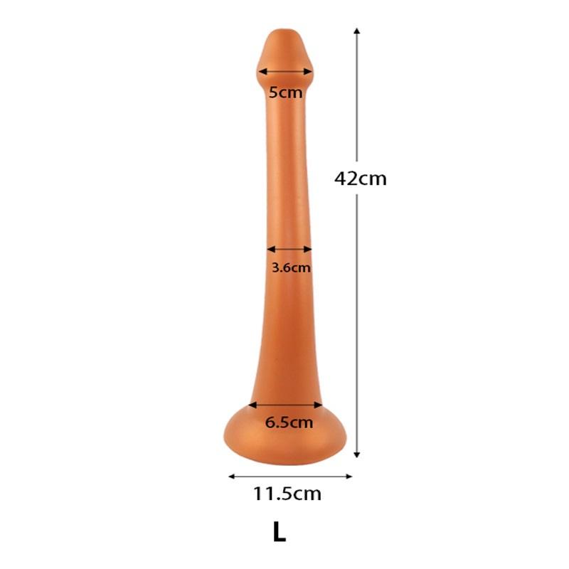 Cinco Tamaños Plug Anal Largo Tentáculo Animal Dildo Enorme Plug Anal Masajeador Vaginal Penetración Anal Femenina Estimulador Juguetes para Adultos Estimulador del Punto G del Clítoris