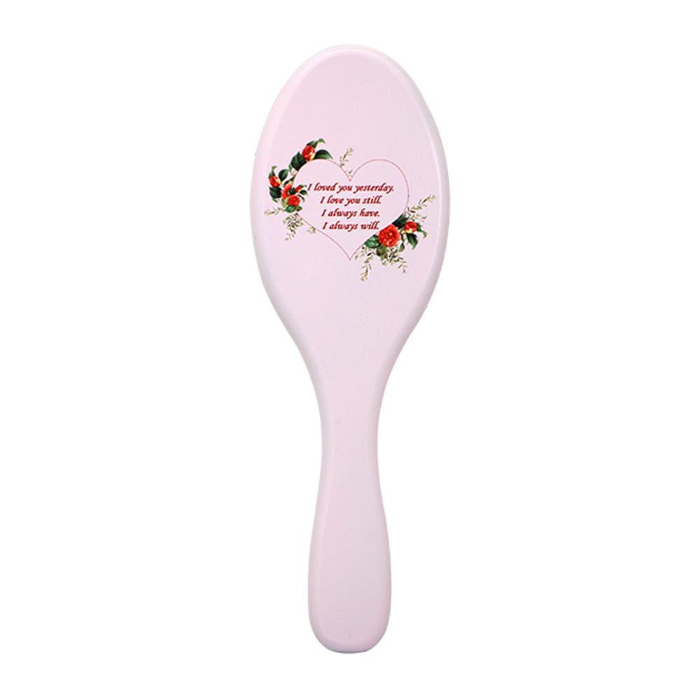 Bamboo Handle Air Cushion Hair Brush - Anti-static Scalp Massage Comb, Detangling for All Hair Types, Daily Hair Care Tool