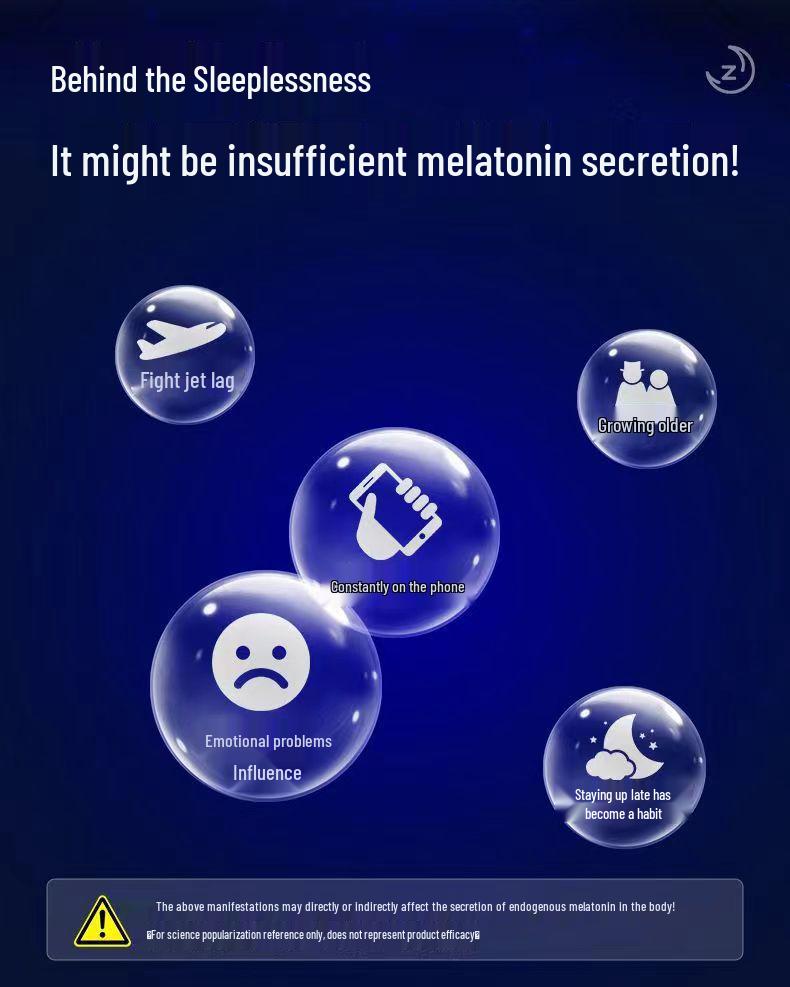 Nott.Land Melatonin Tablets - 60 Count: Enhances Sleep for Students & Adults Staying Up Late - Genuine Product