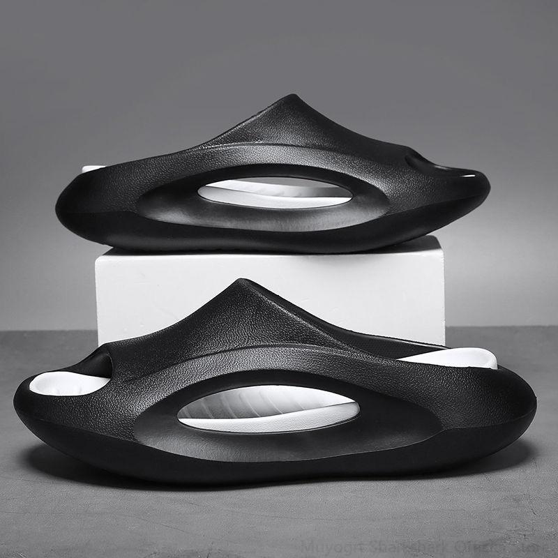 Móda Comwarm Nové Sneaker Pantofle Pro ženy Muži Letní móda Silný spodní díl Slides Měkké EVA duté Unisex sportovní sandály Plážová obuv