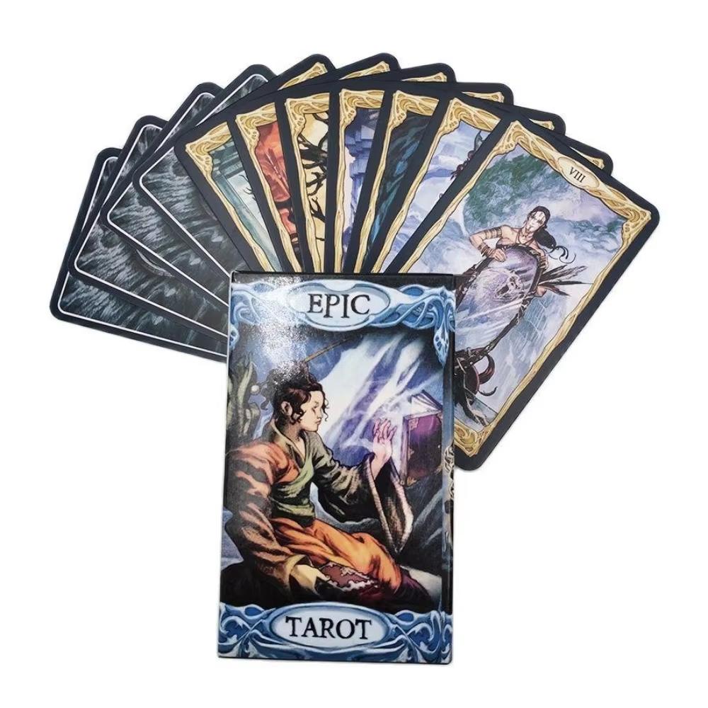 Epische Tarotkarten Ein 78-Karten-Orakel Englisch Visions Divination Edition Brettspiele
