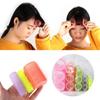 6 Pcs Large Self Grip Hair Rollers Pro Salon Hairdressing Curlers Hair Styling Tools Random Color Professional Multi Full Size