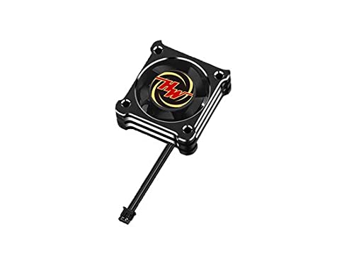 

[Official Japanese Product] HOBBYWING ESC Cooling Fan [for XD10 PRO] (Black)