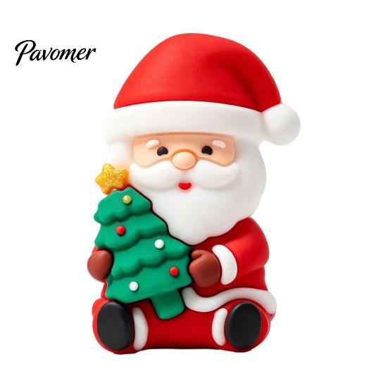 Mini Christmas Figurines 50Pcs Figurines, Santa Snowman Elf Gnome Ornaments, Gingerbread Man Deer Emotional Gift Bag Fillers for Holidays Support