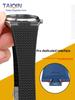 4 Color Quick Release FKM Band For 1853 Tissot T137 PRX Super Player T137.410 T137. 407 Men Fluoro Rubber Watchband Watch Strap