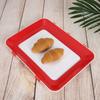 Reusable Tackable Flat Skinny Stack Containers Food Preservation Tray Fresh Storage Container Sfor Store Vegetables/Fruits/Meat