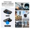Metal Expansion Adapter for Insta360 X5/X4 Air/Ace/Ace Pro/Ace Pro 2 Action Camera Accessories