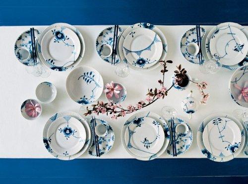 [Officially Imported] Royal Copenhagen Blue Fluted Mega Plate, 22cm (No. 6), Perfect as a Wedding Gift, 1017372