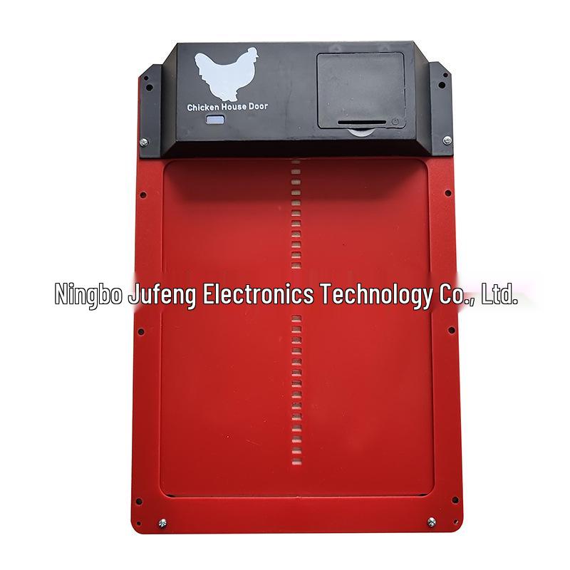 Light-Sensing Automatic Chicken Coop Door for Household Farming