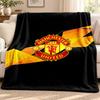 FC Manchester blanket Flannel Blanket Soft Cozy Plush Throw for Sofa Bed Lightweight Home Decoration Outdoor camping