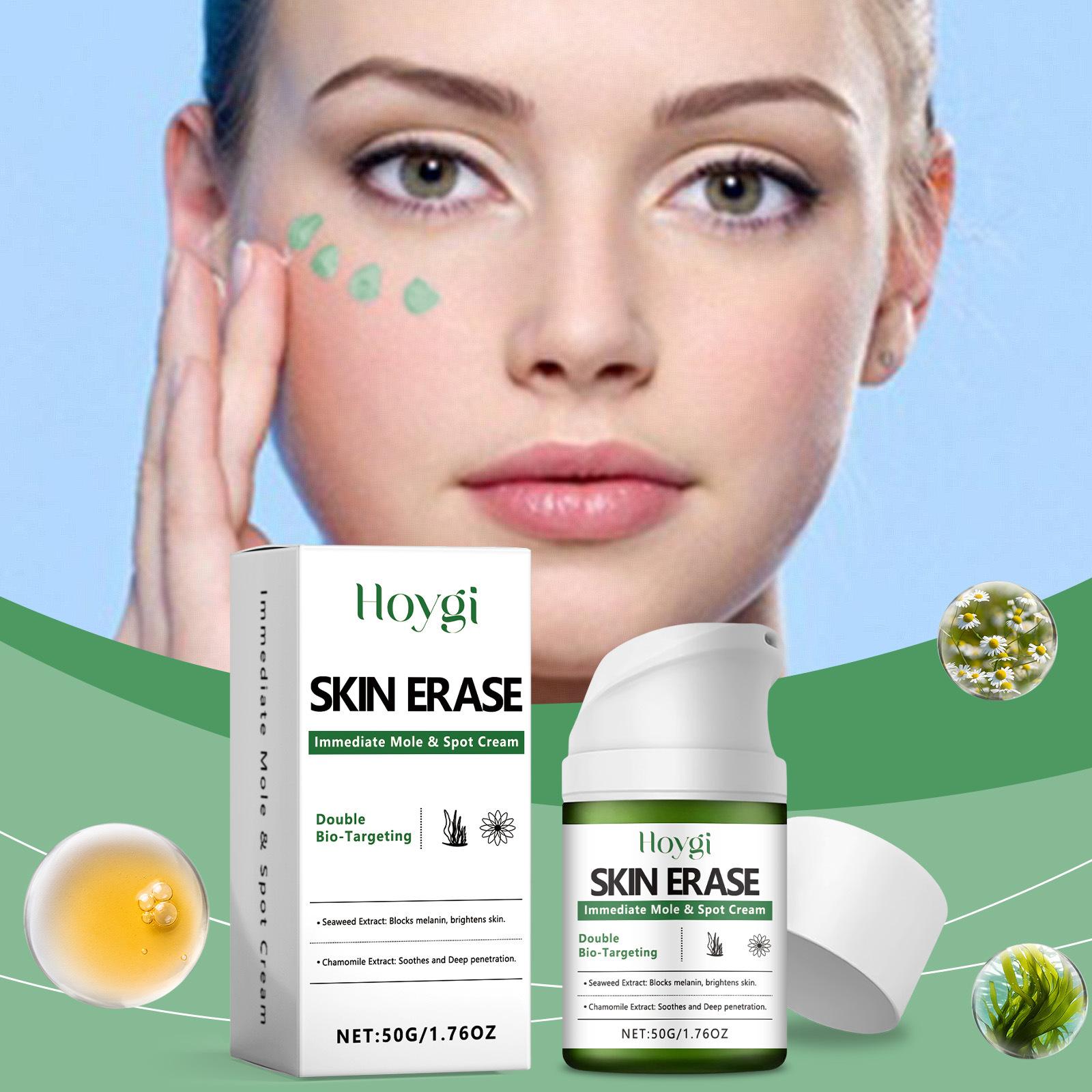 

Hoygi Oveallgo EXTRA NatureErase, профессиональный крем для удаления родинок, восстановление кожи, натуральные ингредиенты, для всех типов кожи (1 ПК)