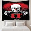 Halloween-horror Print Tapestry, Backdrop, Easy Setup, Ideal for Bedroom, Office & Living Room, with Aesthetic Wall Hanging Decor.
