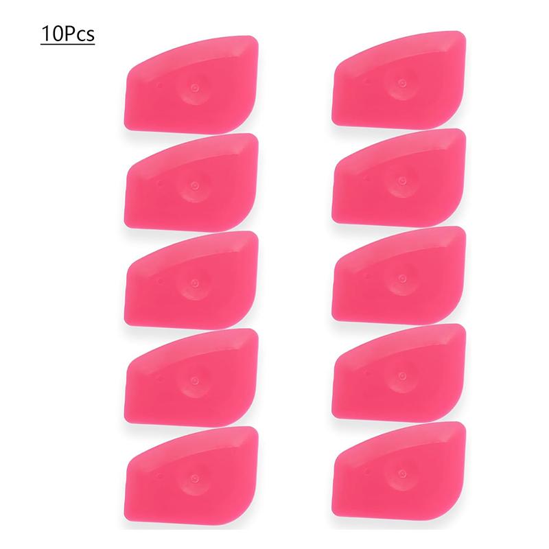 Różowa Karta z Folii do Wyciskania Twarda Karta do Wyciskania Narzędzie do Przyciemniania Szyb Samochodowych Oklejania Folią Skrobak do Mikro Narożników Akcesoria do Stylizacji Samochodów