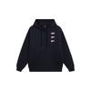 Li Ning Sweatshirts Unisex Black Hooded Moderate Regular AWDT149-1