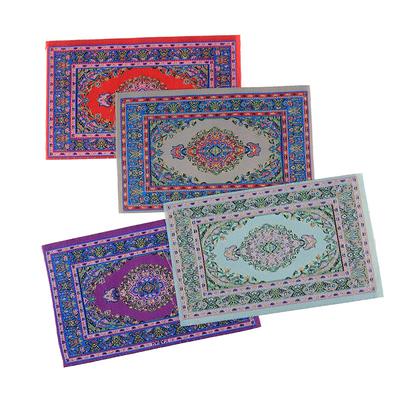 1:12 Dollhouse Miniature Turkish Style Area Rug/Carpet/Mat Floor Coverings for Dolls House