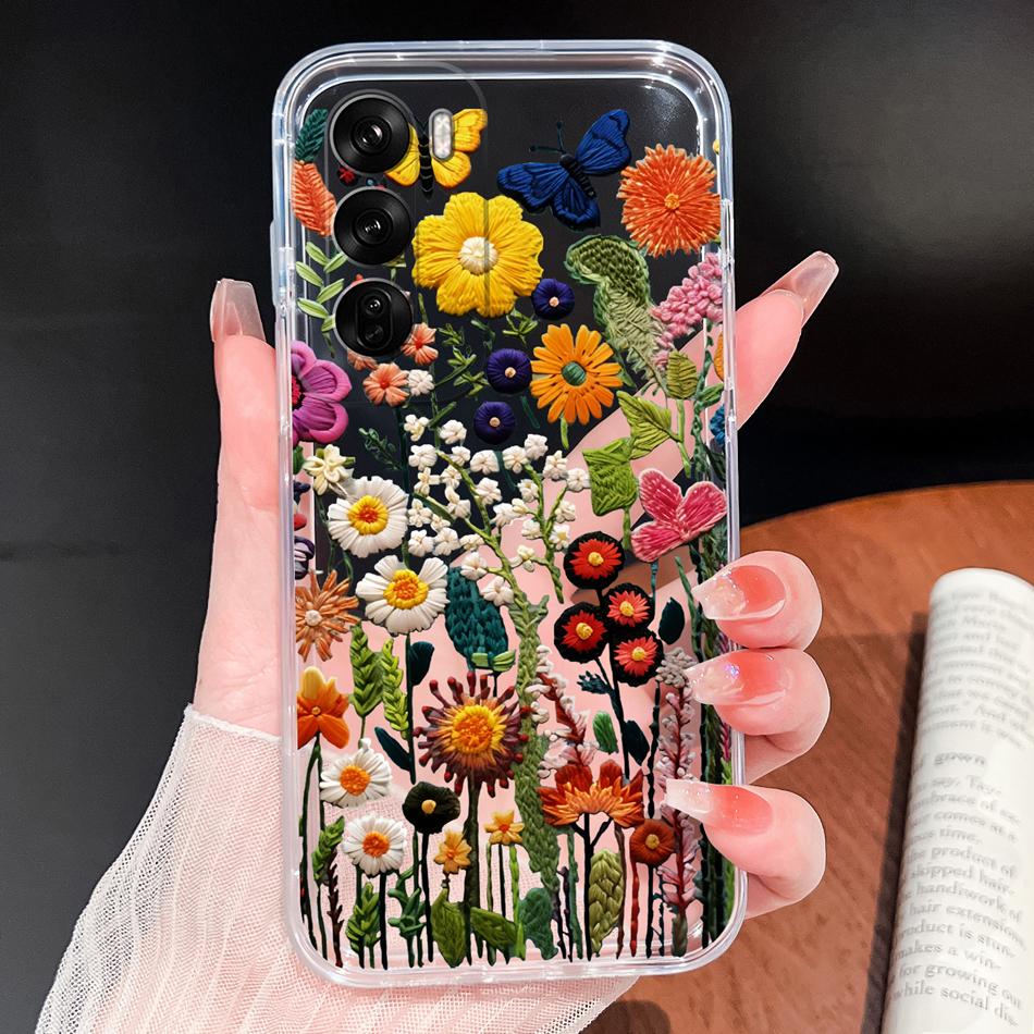 

For Oppo Reno 12 Pro 12F 5G Case Cute Design Patterns Clear Cover For Oppo Reno12 F Soft TPU Silicone Lightweight Phone Housing Oppo Reno12