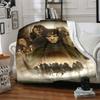 1pc Lord of the Rings Blanket Lightweight Flannel Throw For Sofa, Bed, Travel, Camping, Livingroom, Office, Couch, Chair, And Bed